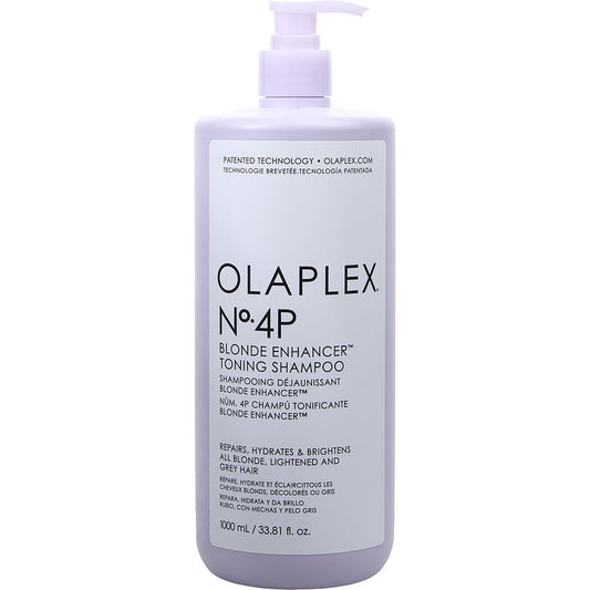 OLAPLEX by Olaplex (UNISEX) - No.4P BLONDE ENHANCER TONING SHAMPOO 33.8 OZ