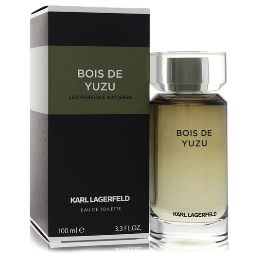 Bois De Yuzu by Karl Lagerfeld Eau De Toilette Spray 3.3 oz (Men)