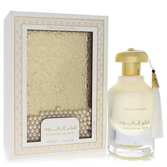 Ard Al Zaafaran Fakhar Al Oud The White Oud by Al Zaafaran Eau De Parfum Spray (Unisex) 3.4 oz (Men)