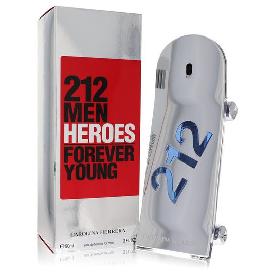 212 Heroes by Carolina Herrera Eau De Toilette Spray 3 oz (Men)